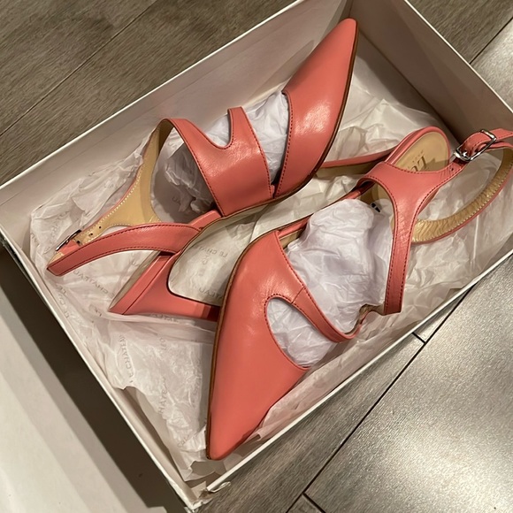 Le Chateau Pink/Rose LUXE Leather Strappy Heel. Made in Italy. EU 37 - Picture 3 of 10